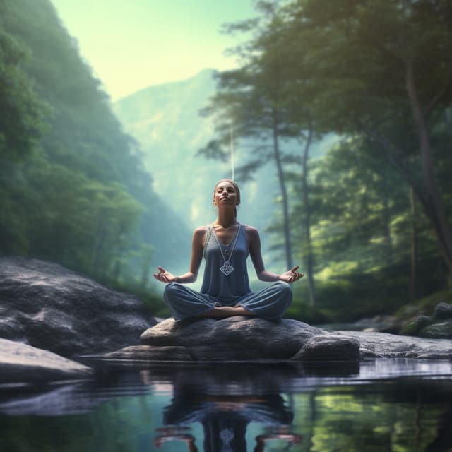 Yoga Rivers: Binaural Water Symphony - Weightless Light