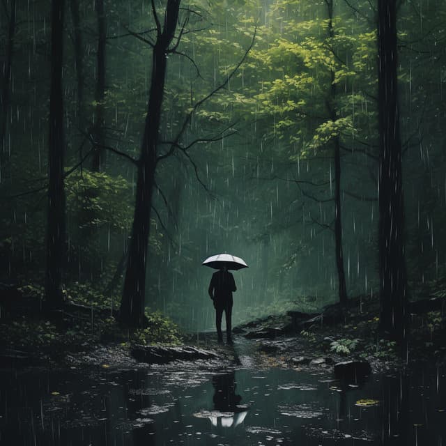 Armonías Tranquilas: Gotas De Lluvia En Relajación - Serie de sonidos de la naturaleza