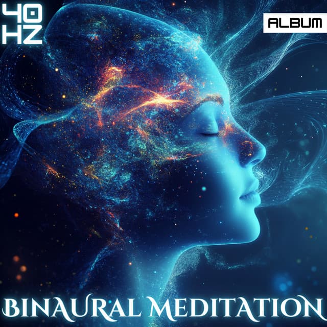 40 Hz Binaural Meditation Music - Deep Focus, Concentration and Productivity Frequencies - Meditation Music