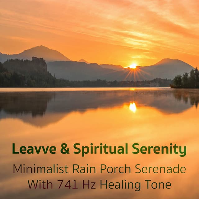 Minimalist Rain Porch Serenade With 741 Hz Healing Tone - Leavve