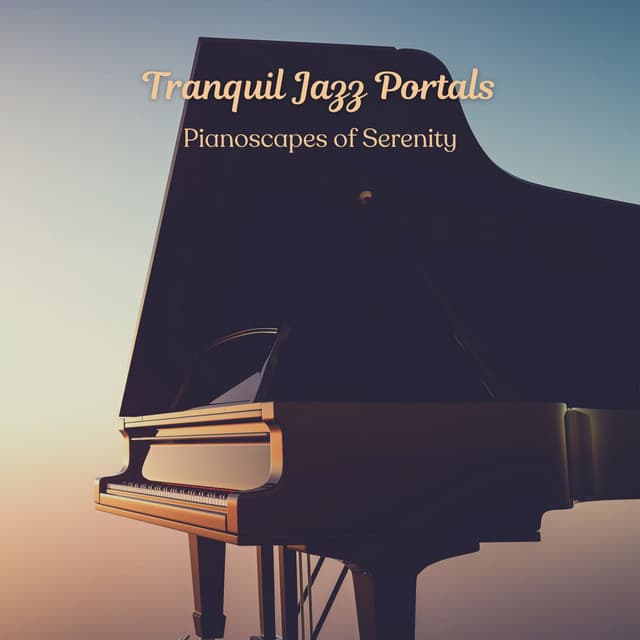 Tranquil Jazz Portals: Pianoscapes of Serenity - Chilled Easy Listening Jazz