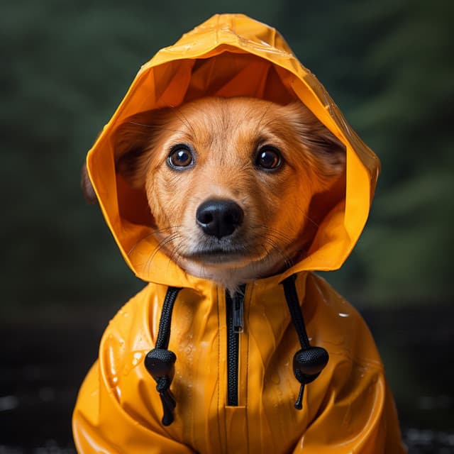Lluvia Apacible: Lluvia Calmante Para La Relajación De Perros - Sentido suave