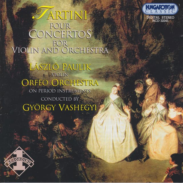 Tartini: Violin Concertos, Vol. 1 - Giuseppe Tartini