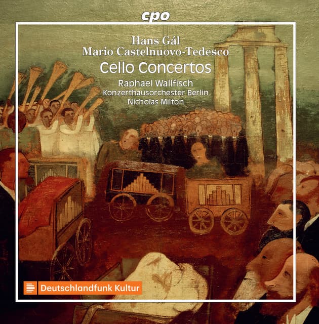 Voices in the Wilderness: Cello Concertos by Exiled Jewish Composers - Raphael Wallfisch