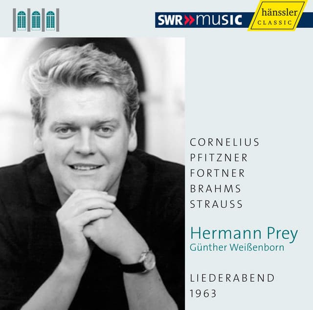 Liederabend 1963 - Hermann Prey