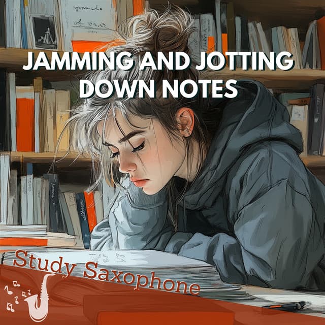 Jamming and Jotting Down Notes - Study Saxophone
