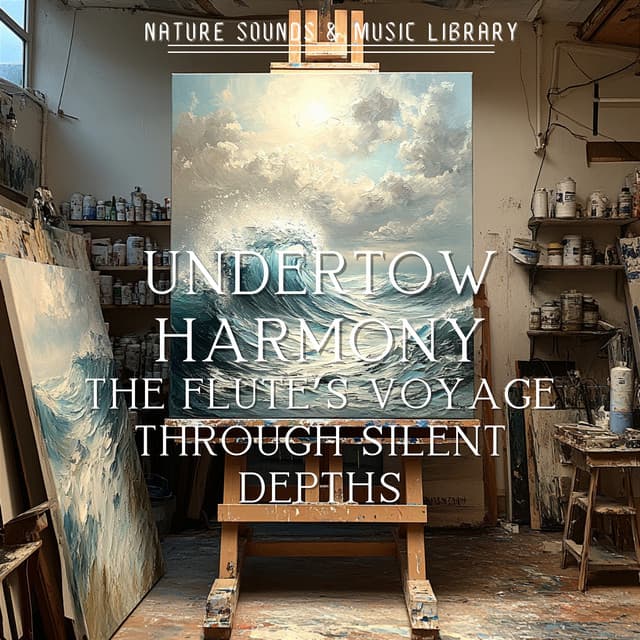 Undertow Harmony: The Flute’s Voyage Through Silent Depths - Nature Sounds & Music Library