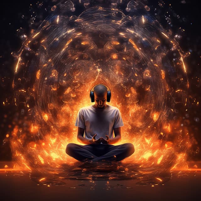 Fire Meditation: Flickering Calm Chorus - Tonal Zen