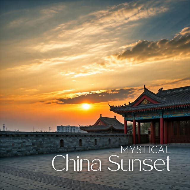 Mystical China Sunset: Ambient Eastern Music - Chinese Yang Qin Relaxation Man