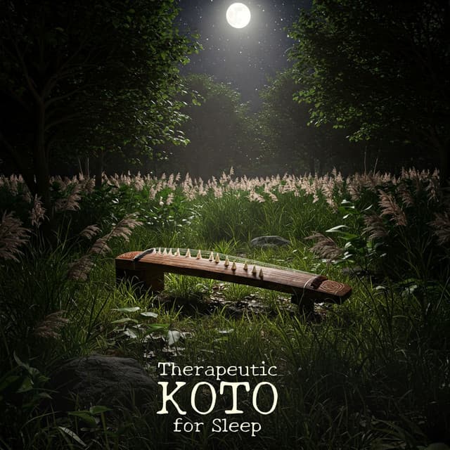 Therapeutic Koto for Sleep: Japanese Insomnia Therapy with Gentle Sounds - Sound Effects Zone