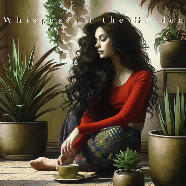 Whispers in the Garden: Ethereal Sax Serenades - Coffee Lounge Collection