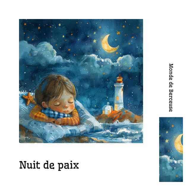 Nuit de paix - Vagues de l'océan - Monde de Berceuse