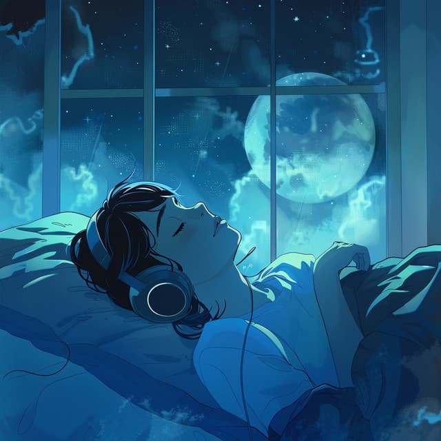 Lofi Sleep Echoes: Soothing Vibes Drift - New Age Sleeping Music