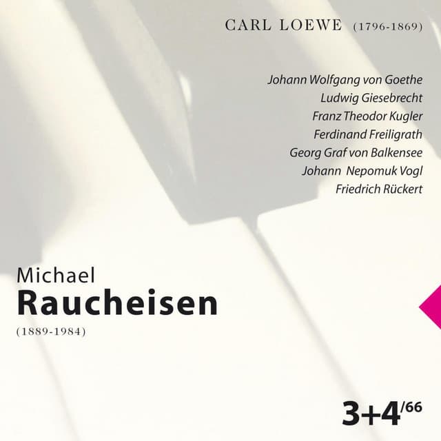 Carl Loewe: Michael Raucheisen Vol. 3&4 - Carl Loewe