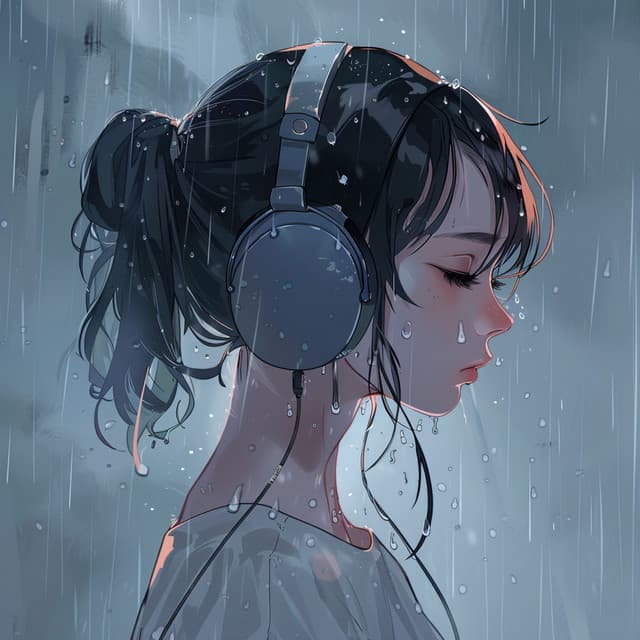 Rhythmic Rain: Music for Cloudy Skies - Aurora Beach
