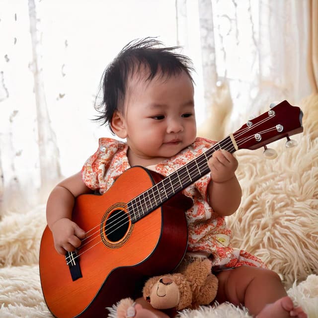 Baby's Gentle Tunes: Soothing Guitar Music - Royalty Free Music Guitar Melodies