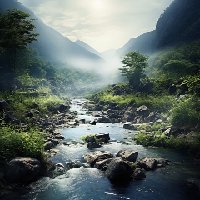 Yoga by the River: Tranquil Flowing Melodies - Musica Relajante Specialistas