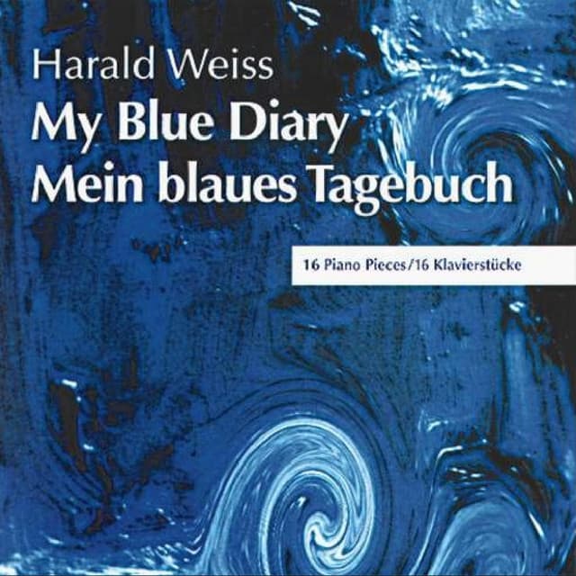 Mein blaues Tagebuch / My blue diary - Harald Weiss