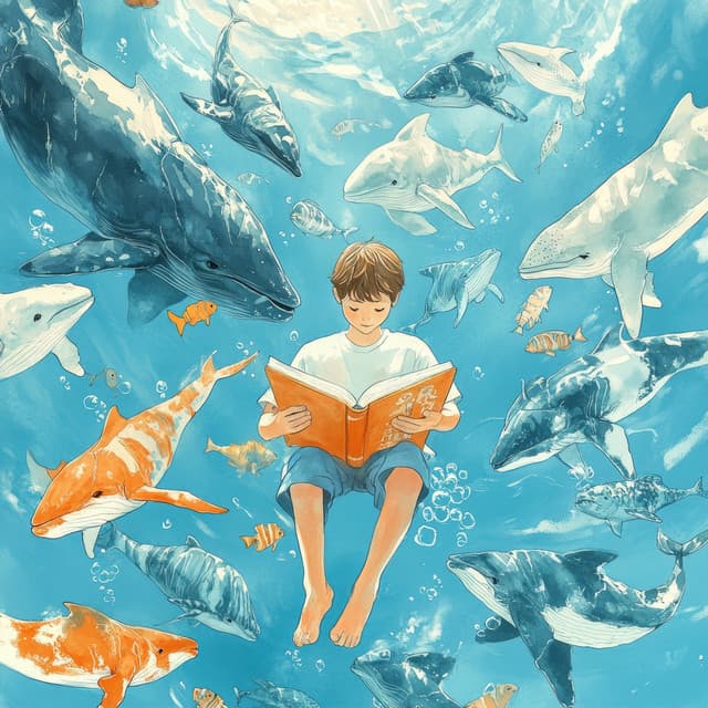 The Blissful Blues of the Boat Ride - Ocean Sounds