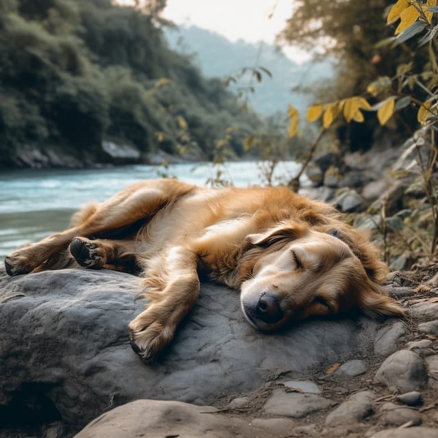 Armonía De Cascada: Felicidad Musical Para Mascotas Compañeras - Fondos de sonidos de la naturaleza
