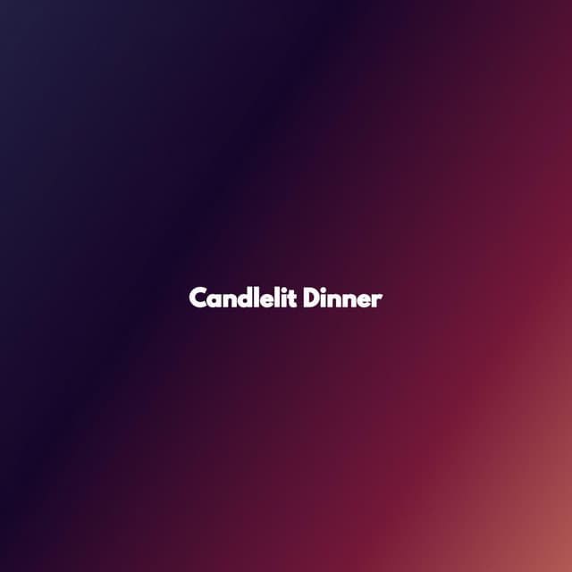 Candlelit Dinner - Good Morning Jazz Cafe