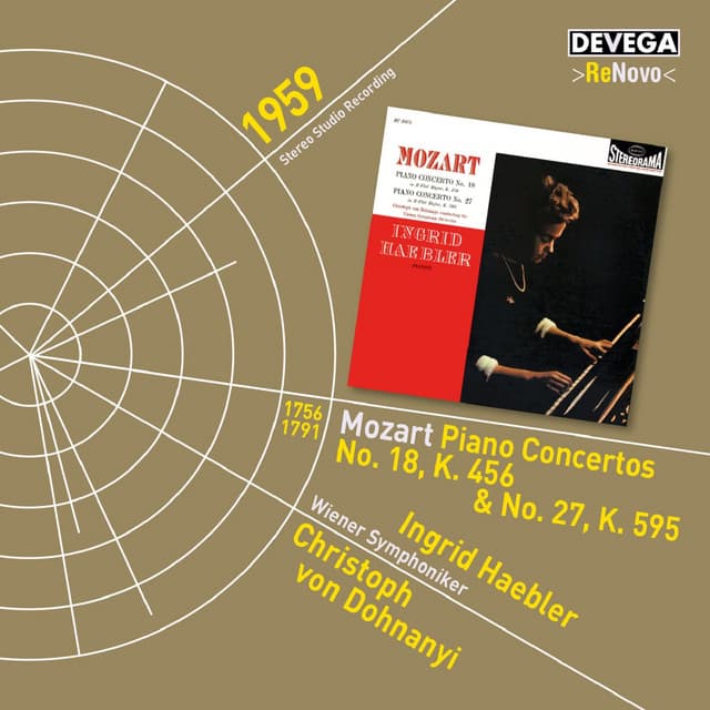 Mozart: Piano Concertos Nos. 18 & 27 - Wolfgang Amadeus Mozart