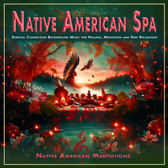 Native American Spa: Spiritual Connection Background Music for Healing, Meditation and Deep Relaxation - Native American Meditations