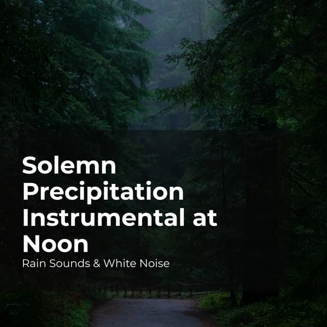 Solemn Precipitation Instrumental at Noon - Rain Sounds & White Noise