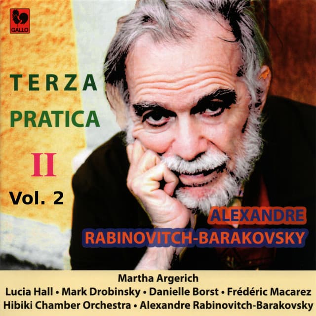 Alexandre Rabinovitch-Barakovsky: «Terza Pratica II » Vol. 2 - Alexandre Rabinovitch-Barakovsky