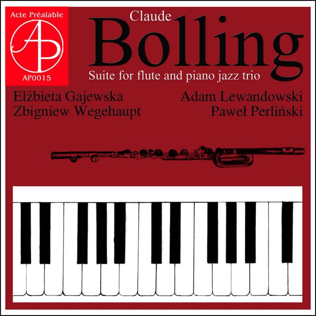 Claude Bolling: Suite for Flute and Piano Jazz Trio - Claude Bolling