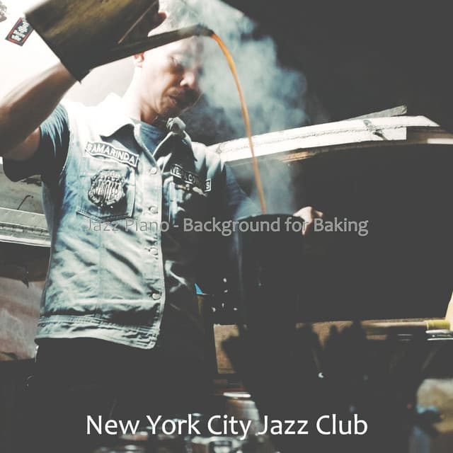Jazz Piano - Background for Baking - New York City Jazz Club