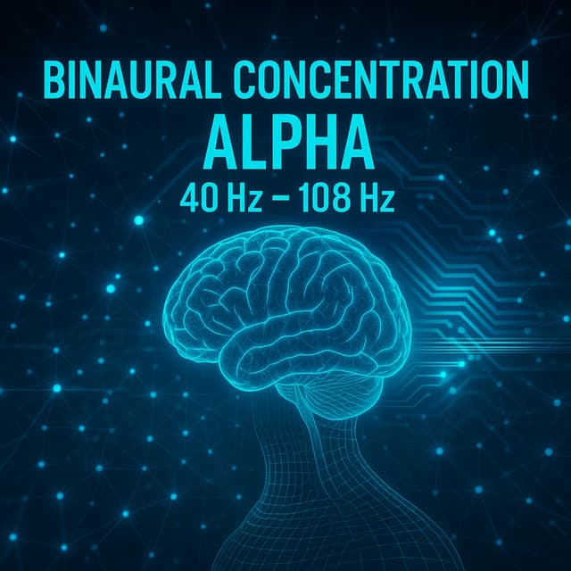 Binaural Concentration Alpha 40 Hz – 108 Hz - Miracle Frekuensi