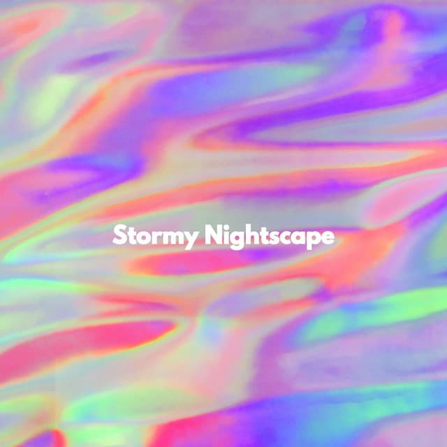Stormy Nightscape - French Cafe Music
