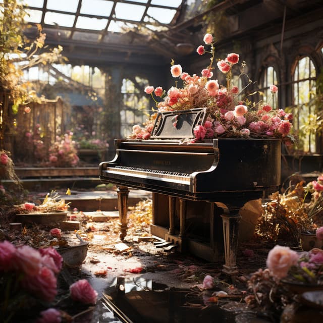 Esencias Florecientes: Aromas De Piano Para Un Rejuvenecimiento Tranquilo - Relajante piano hombre