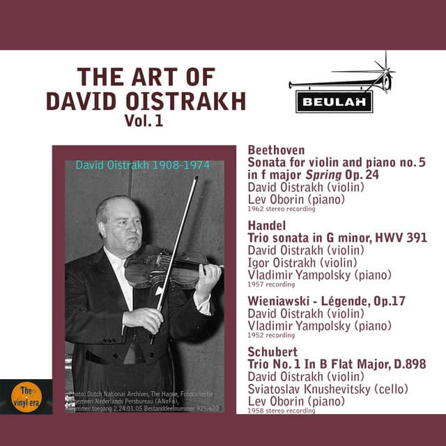 The Art of David Oistrakh, Vol. 1 - David Oistrakh