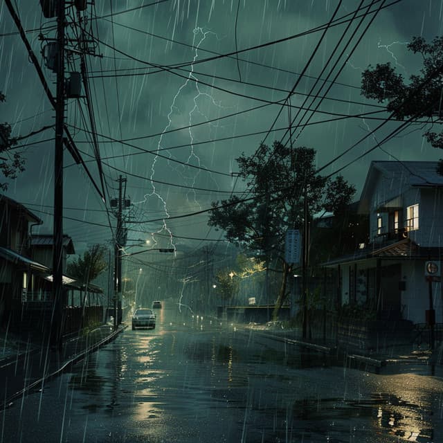 Cats’ Rain Chill: Thunderous Calming Tunes - Cat Relax