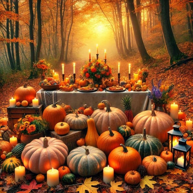 Célébration de l'ambiance Mabon: Musique celtique d'automne - Zen Ambiance D'eau Calme