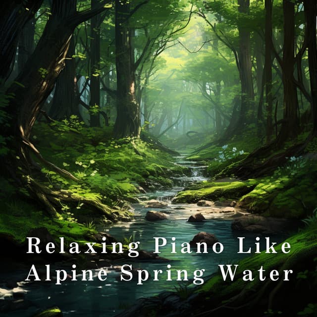 Relaxing Piano Like Alpine Spring Water - Relax α Wave