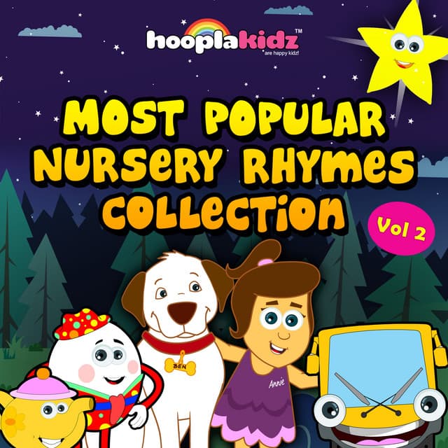 Most Popular Nursery Rhymes Collection, Vol. 2 - HooplaKidz