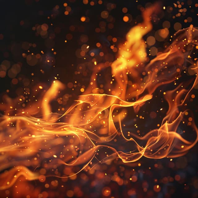 Calming Fire Binaural Melodies for Baby Rest - Classical Lullabies