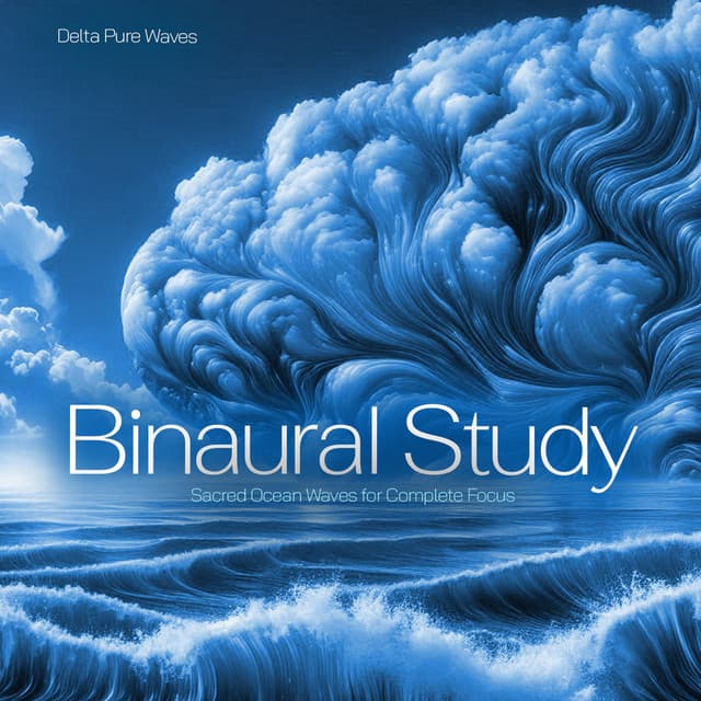 Binaural Study - Sacred Ocean Waves for Complete Focus - Delta Pure Waves