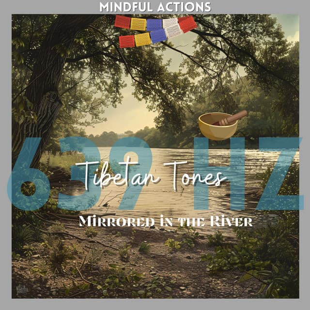 Tibetan Tones Mirrored in the River - Mindful Actions