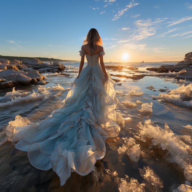 Serenidad Junto Al Mar: Olas De Meditación - Sonidos y susurros de la naturaleza