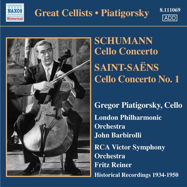 Piatigorsky, Gregor: Concertos and Encores - Gregor Piatigorsky