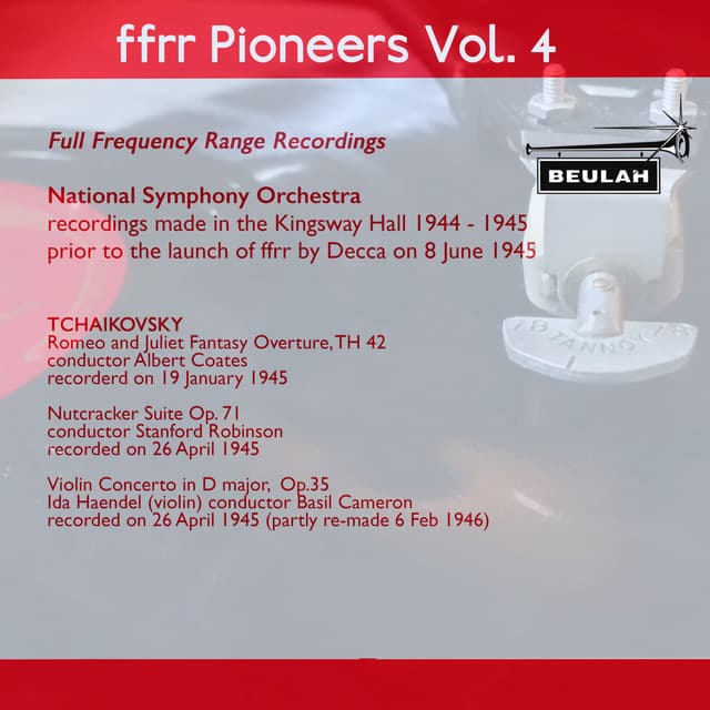 Ffrr Pioneers, Vol. 4 - Pyotr Ilyich Tchaikovsky