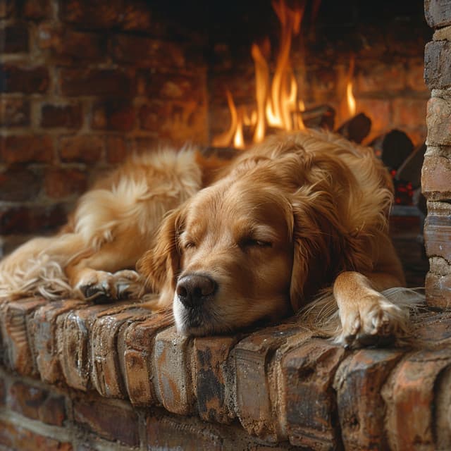 Comodidad En Las Brasas: Llamas De Fuego Calmantes Para Perros - Dr. sonidos