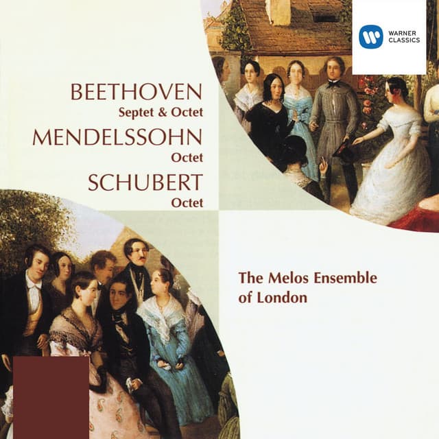 Beethoven: Septet; Octet. Mendelssohn/Schubert: Octets - Melos Ensemble