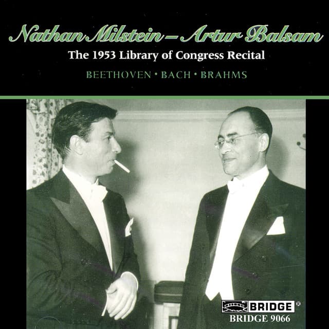 The 1953 Library of Congress Recital - Nathan Milstein