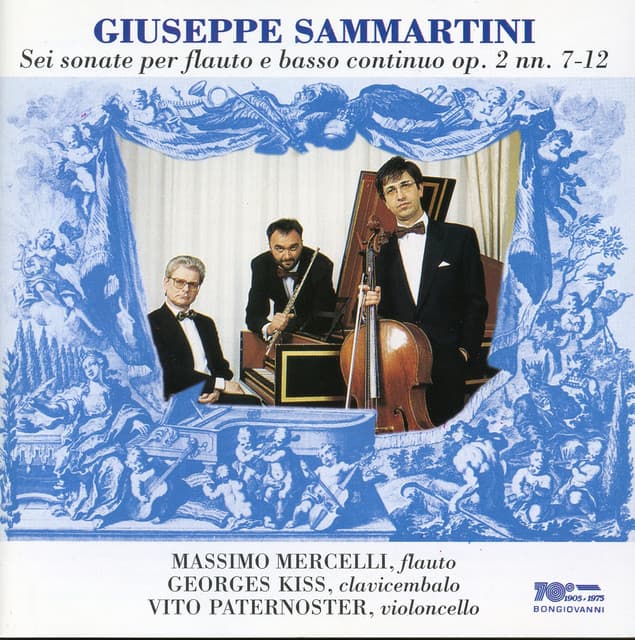 Sammartini: Flute Sonatas, Op. 2 Nos. 7-12 - Giuseppe Sammartini