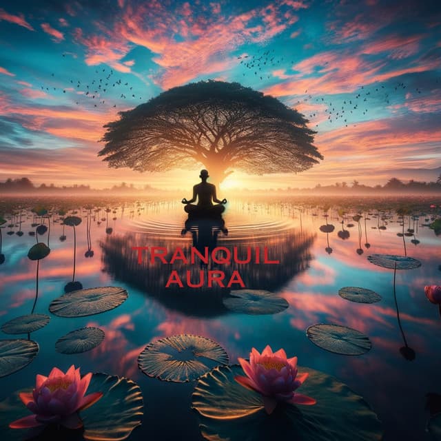 Tranquil Aura: Meditation and Balance - Nature and Rain